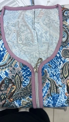 Халат женский,домашний,легкий,на молнии,LILIANS