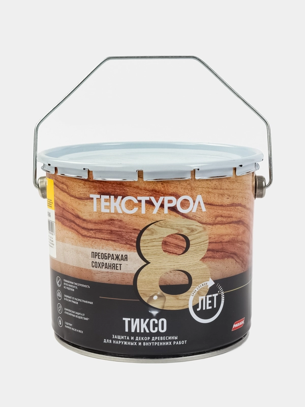 Текстурол тиксо, деревозащитное средство, Сосна, 3 л