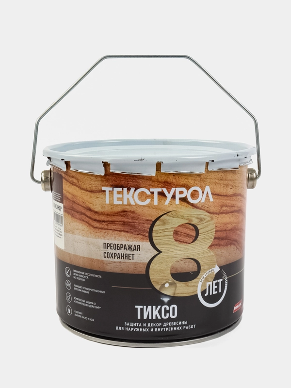 Текстурол тиксо, деревозащитное средство, Палисандр, 3 л