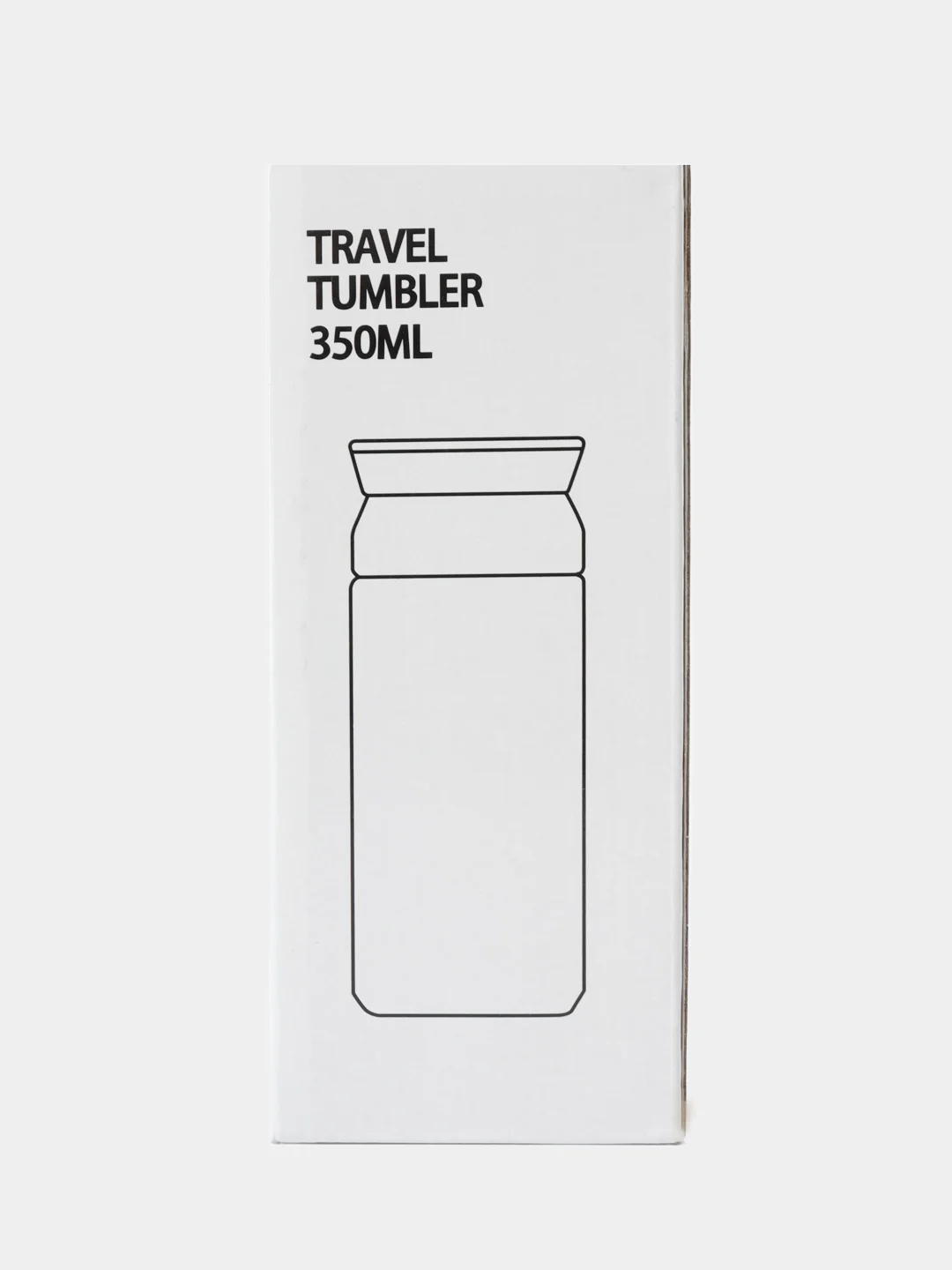 Серый металлик термокружка Rise, объемом 350 мл. Travel, Tumbler