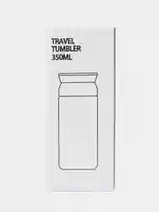 Серый металлик термокружка Rise, объемом 350 мл. Travel, Tumbler