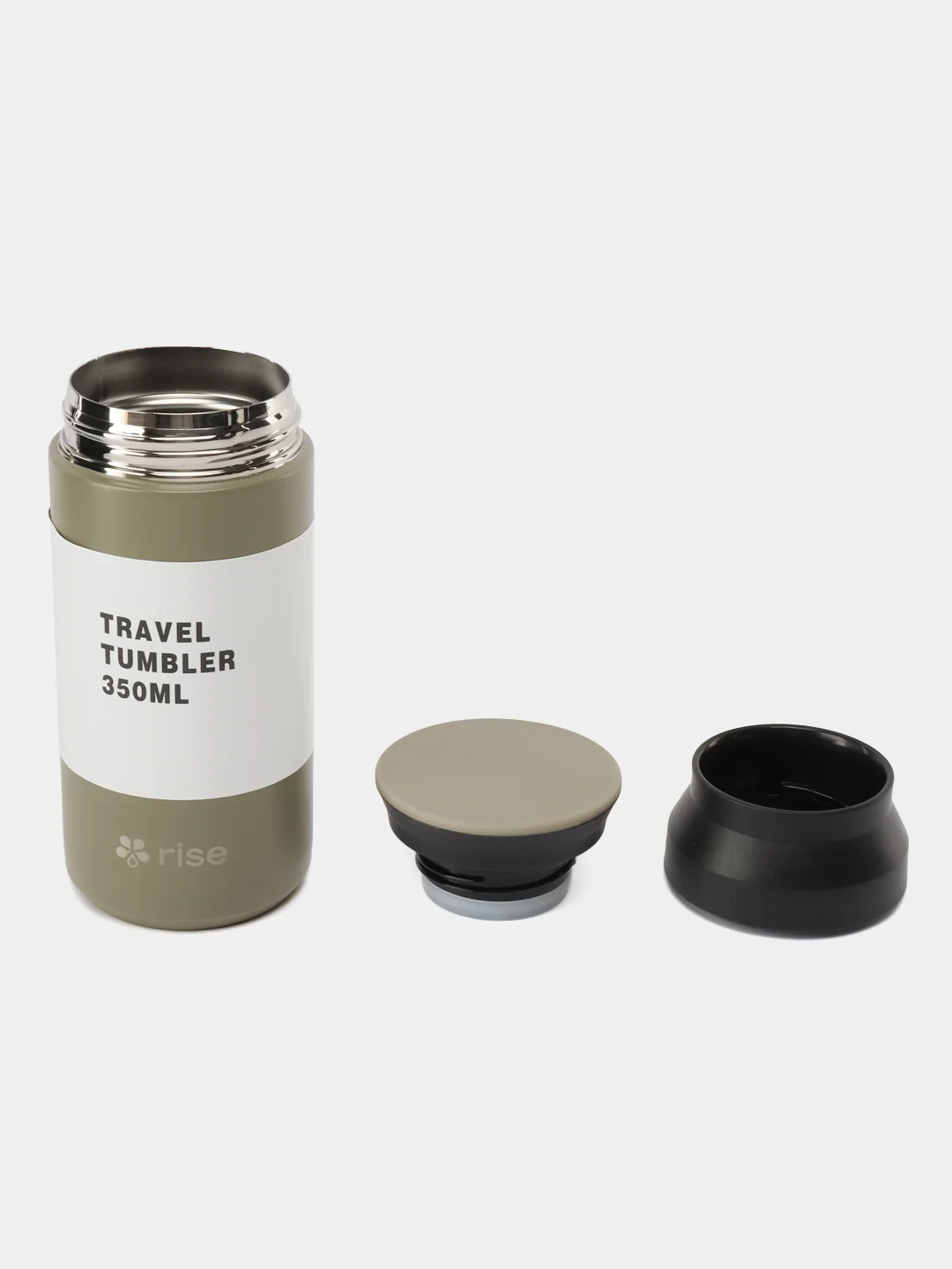Хаки термокружка Rise, объемом 350 мл. Travel, Tumbler