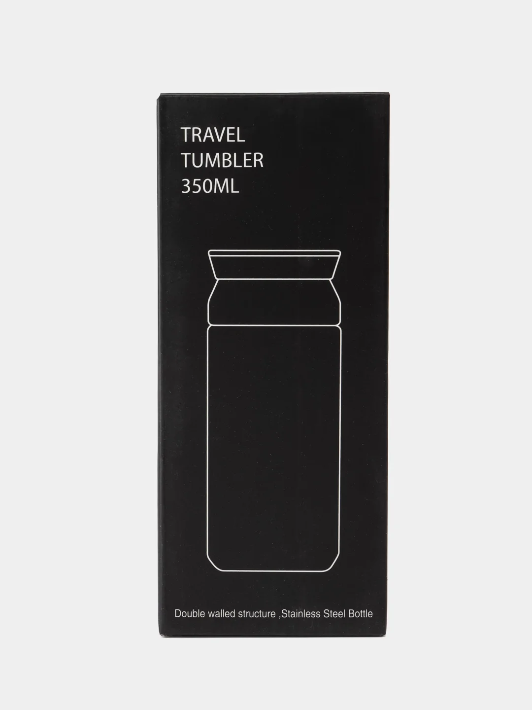 Черный термокружка Rise, объемом 350 мл. Travel, Tumbler