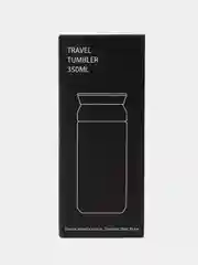 Черный термокружка Rise, объемом 350 мл. Travel, Tumbler