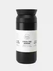 Черный термокружка Rise, объемом 350 мл. Travel, Tumbler