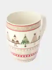 Коричневый кружка НОВОГОДНЯЯ, с новым годом, керамика