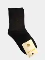 Черный носки детские для девочки, утепленные, из шерсти ламы