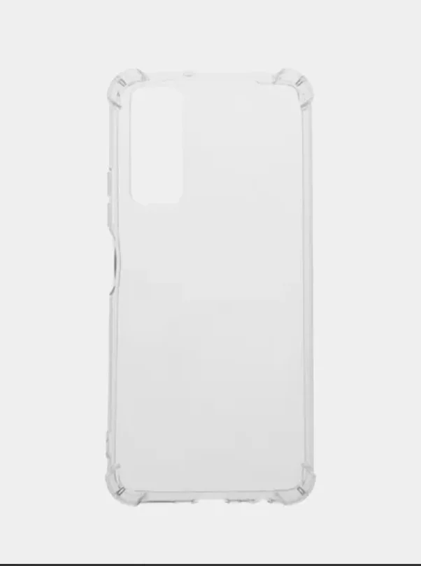 Чехол для Huawei P Smart 2021 (Хуавей П Смарт 2021), прозрачный