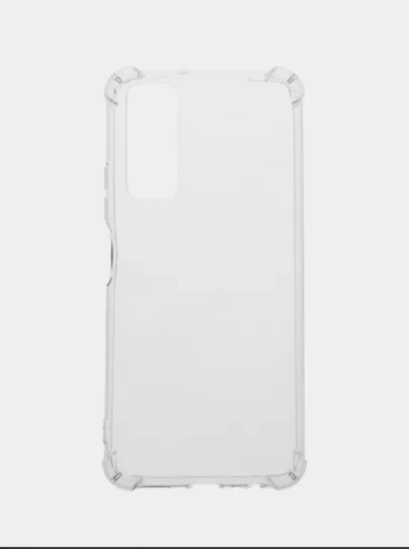 Чехол для Huawei P Smart 2021 (Хуавей П Смарт 2021), прозрачный