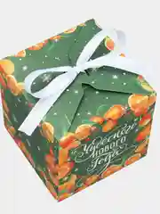 Зелёный хаки новогодняя подарочная коробка складная для новогоднего подарка
