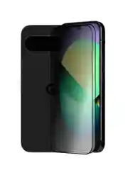Белый супертонкое стекло для Google Pixel 9Pro XL защитное BROSCORP олеофобное антишпион матовое