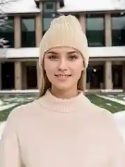 Шапка бини женская