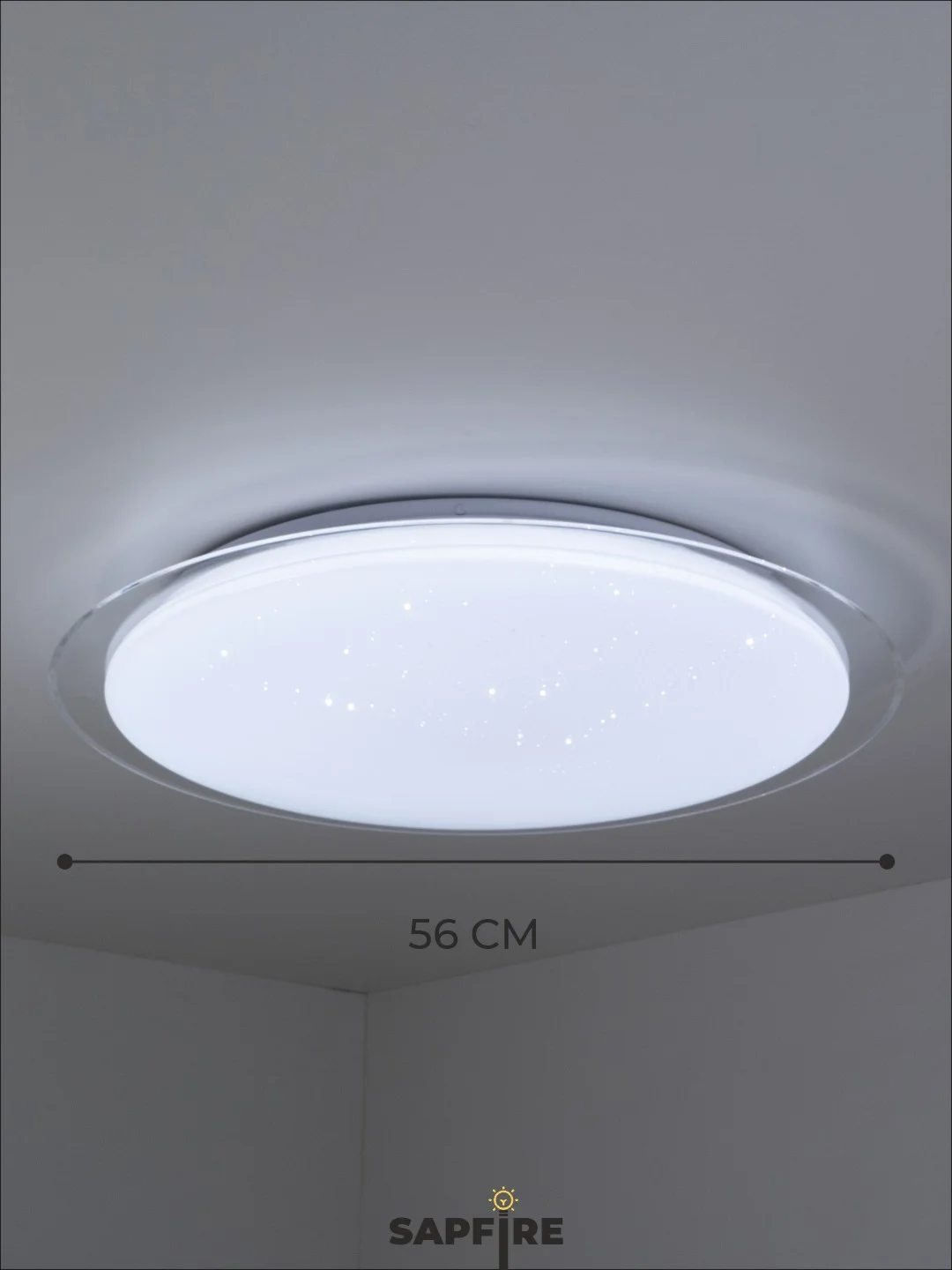 Светильник потолочный светодиодный с режимами, 36*2w