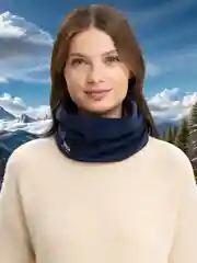Теплый снуд, шарф унисекс
