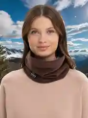 Теплый снуд, шарф унисекс