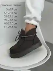 Серебряный угги женские зимние на платформе, короткие,с принтом, размеры 36-41,2 расцветки