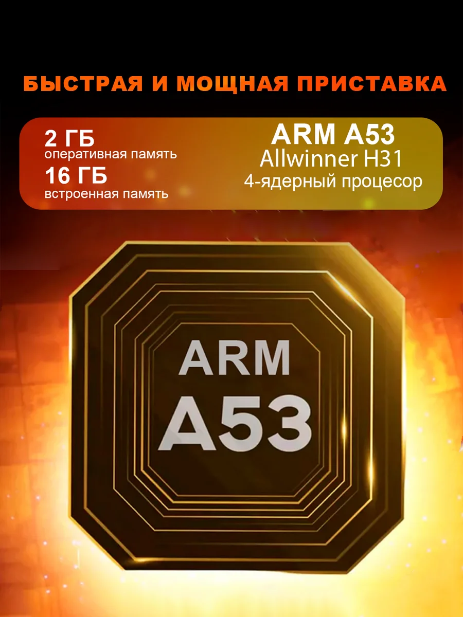 Смарт ТВ приставка DGMedia Кинозал Android 10, Allwinner H313, 2/8 Гб, Wi-Fi, 4K
