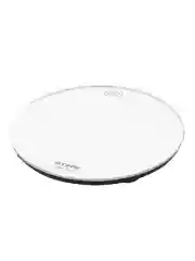 Белый весы напольные электронные STINGRAY ST-SC5004A с индикатором температуры, белый жемчуг