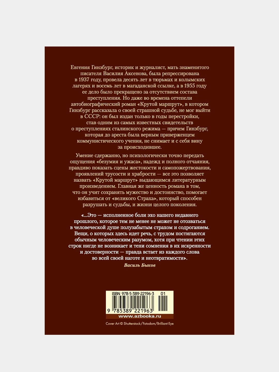 Книга Азбука Крутой маршрут Гинзбург Е.