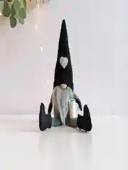 Серый гном новогодний набор 2 шт