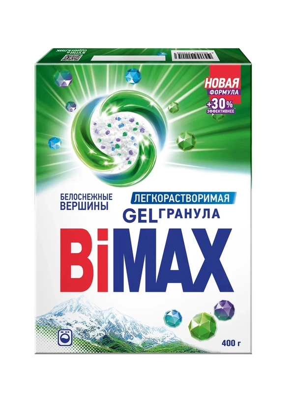 Стиральный порошок BiMax Белоснежные вершины Automat, 400 г