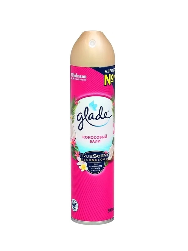 Аэрозоль Glade "Кокосовый Бали", 300 мл