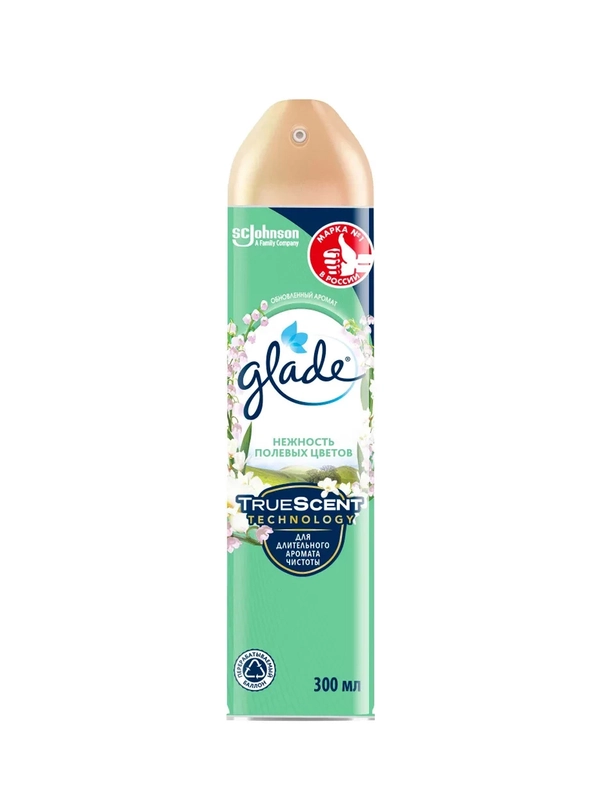 Аэрозоль Glade "Нежность полевых цветов", 300 мл