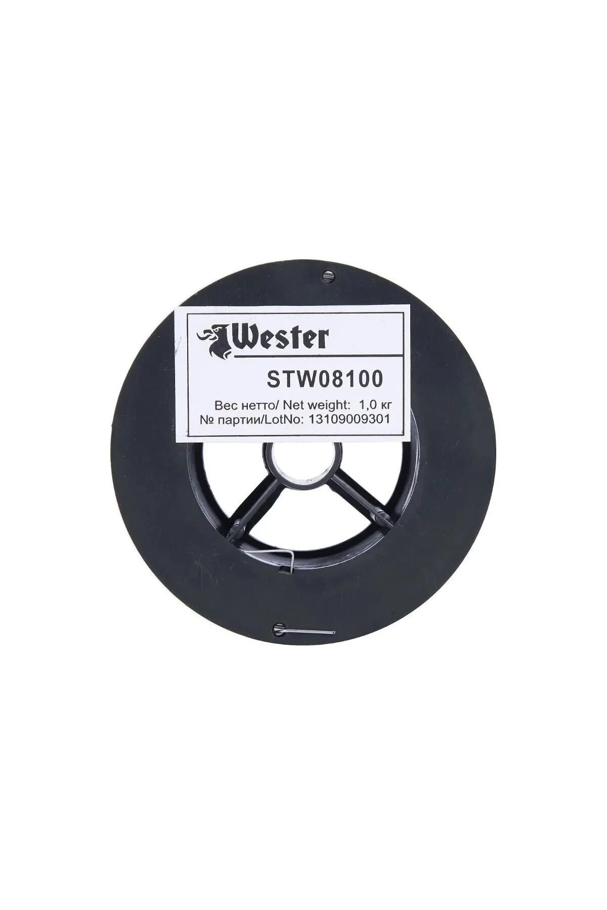 Проволока сварочная нержавеющая 0,8 мм 1 кг WESTER STW 08100