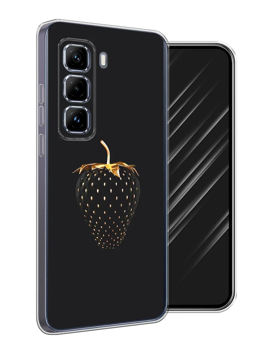 Разноцветный чехол на Infinix Hot 50 Pro Plus / Инфиникс Хот 50 Про Плюс прозрачный, с принтом