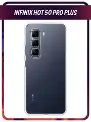 Прозрачный чехол на Infinix Hot 50 Pro Plus / Инфиникс Хот 50 Про Плюс прозрачный, с принтом