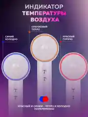 Белый фен для волос с ионизацией, с режимом для животных и детей, KaringBee HC01