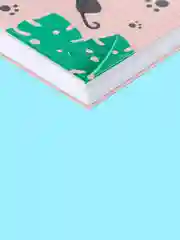 Серый меланж блокнот/скетчбук/ежедневник/записная книжка/смешбук/кешбук с котиками, котоблокнот