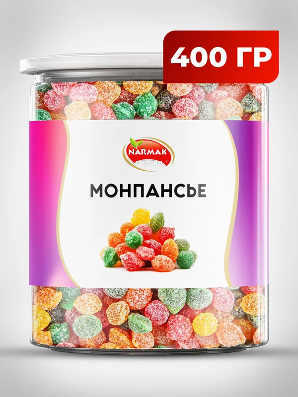 Монпансье леденцовая карамель 400гр