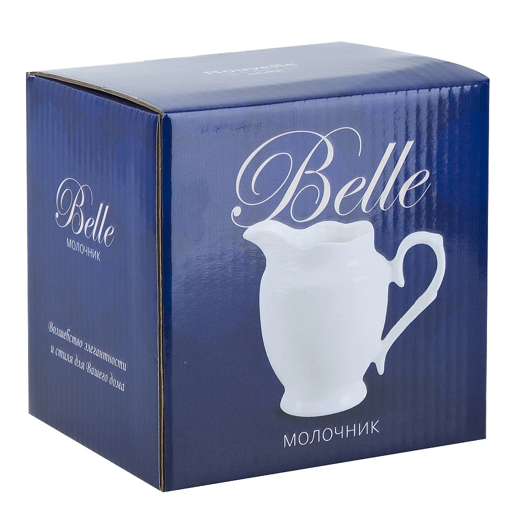 Молочник "Belle" v=460мл (фарфор) (подарочная упаковка)