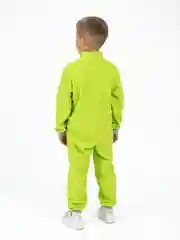 Лайм комбинезон для мальчика, флисовый, Утенок, поддева