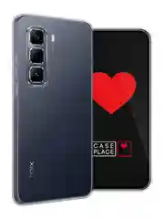 Прозрачный чехол на Infinix Hot 50 Pro Plus / Инфиникс Хот 50 Про Плюс прозрачный, с принтом
