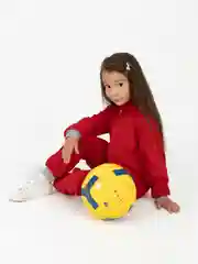 Коралловый флисовый комбинезон. Утенок