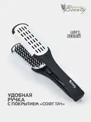 Расческа для выпрямления с натуральной щетиной и керамическим покрытием