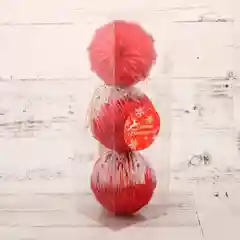 Ёлочные игрушки, шары новогодние , пластик, набор d-7 см, 3 шт "Иней"