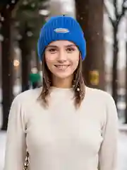 Шапка шерстяная унисекс