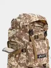 Рюкзак тактический 80л, 75х35х25см, цвет пустынный пиксель