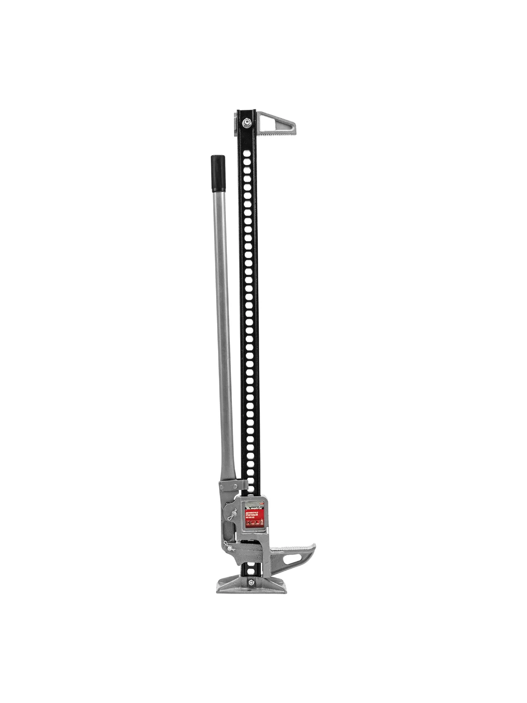 Домкрат реечный, 3 т, h подъема 115-1016 мм, High Jack, MATRIX, 505175