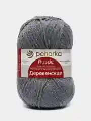 Пряжа Пехорка "Деревенская", 100% шерсть, 100 г, 250 м