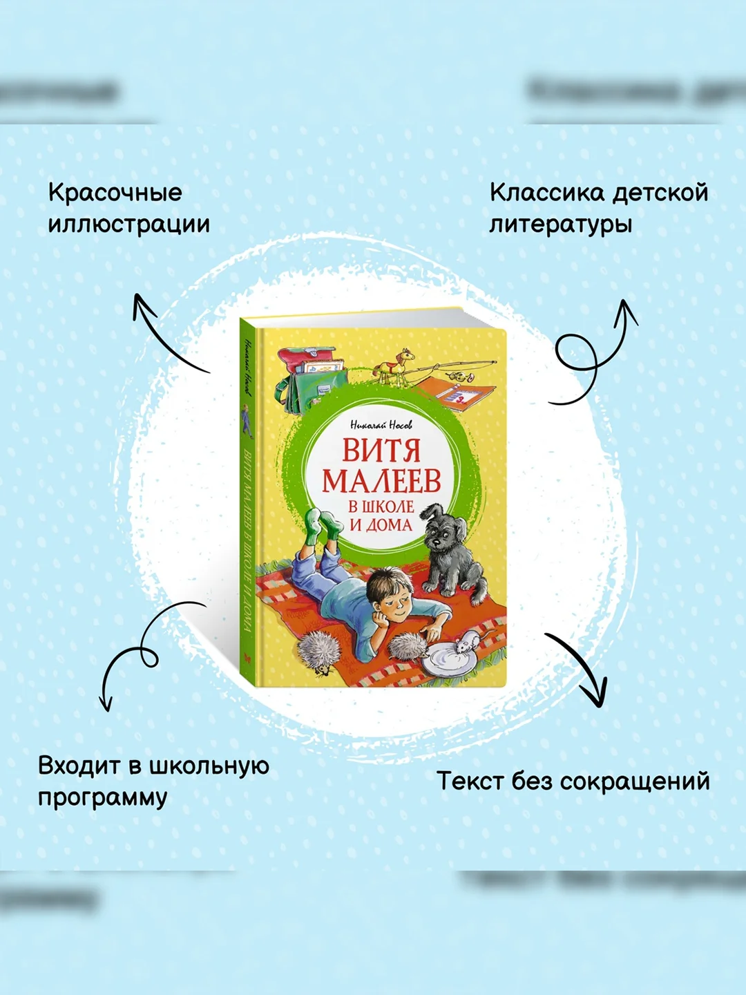 Книга Махаон Витя Малеев в школе и дома Носов Н.