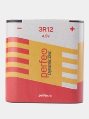 Батарейка Perfeo 3R12, квадрат, 4,5V