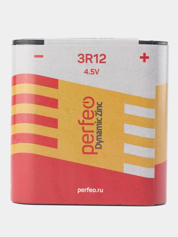 Батарейка Perfeo 3R12, квадрат, 4,5V