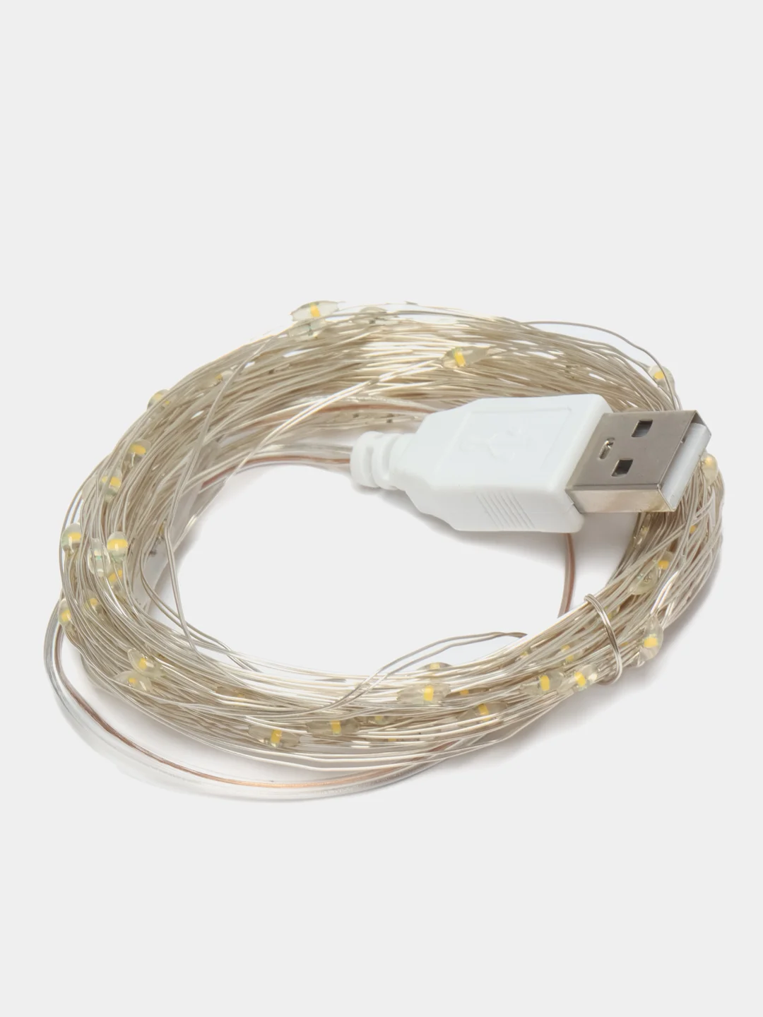 Золотой гирлянда usb на елку, гирлянда роса, нить, растяжка, новогодняя гирлянда