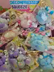 Небесно-голубой сквиш хомяк/сквиш китти/капибара/печенье орео/пикачу/таба лапка антистресс игрушки