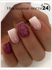 Накладные ногти с дизайном