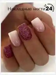 Накладные ногти с дизайном